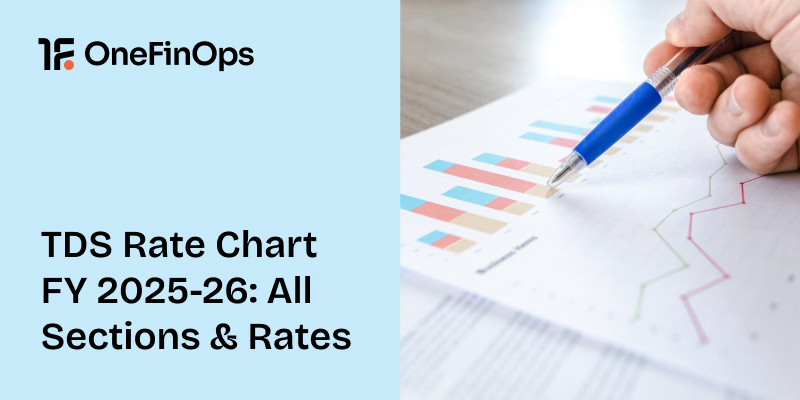 TDS Rate Chart FY 2025-26: All Sections & Rates